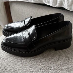 Classic Black Vince Camuto Loafers for Women